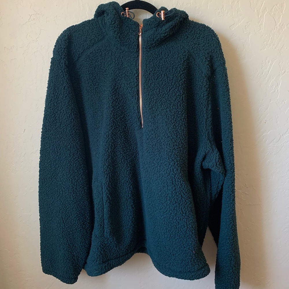 Old Navy Half Zip Sherpa Sweater size XXL